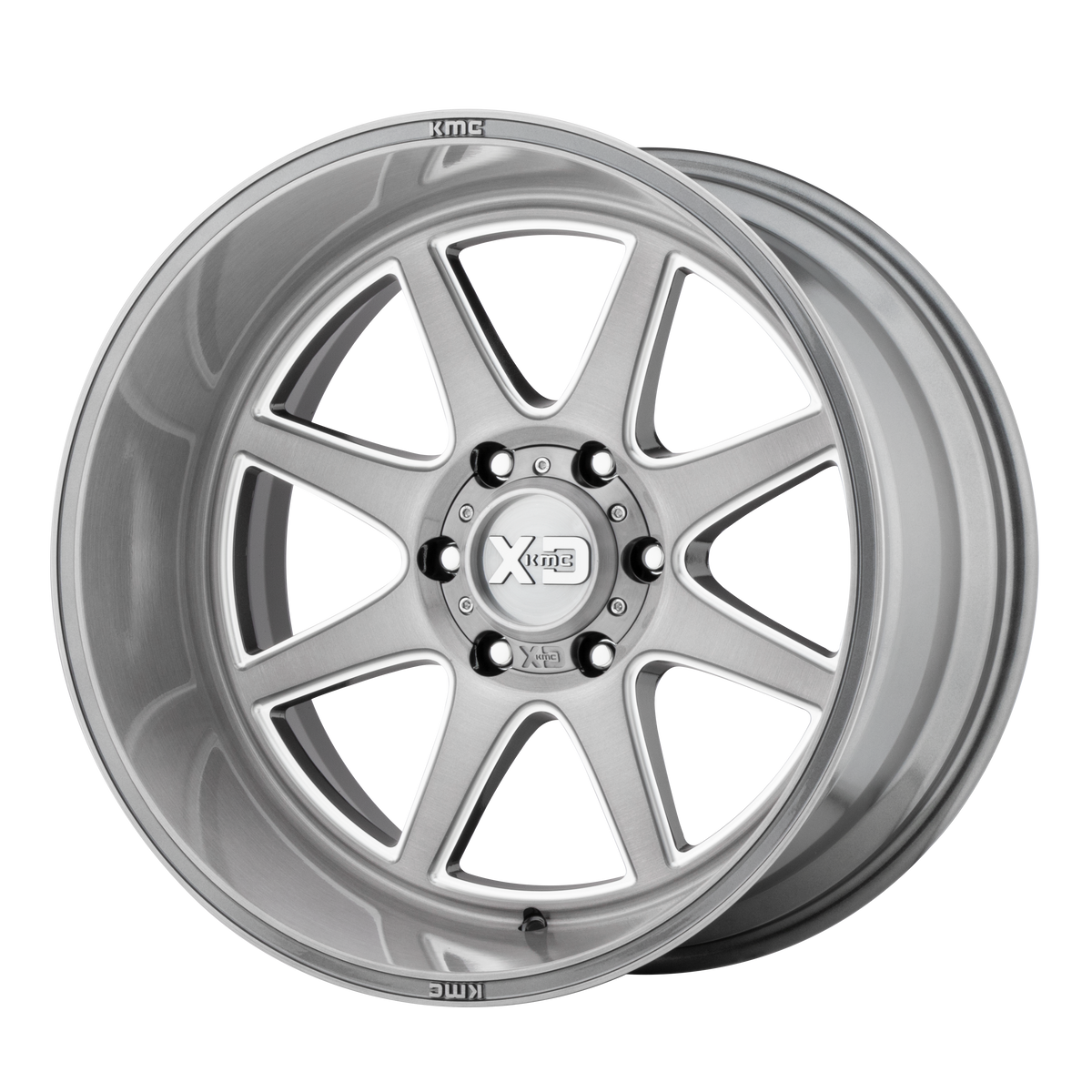 XD Series Wheels XD844 Pike Titanium Brushed Milled