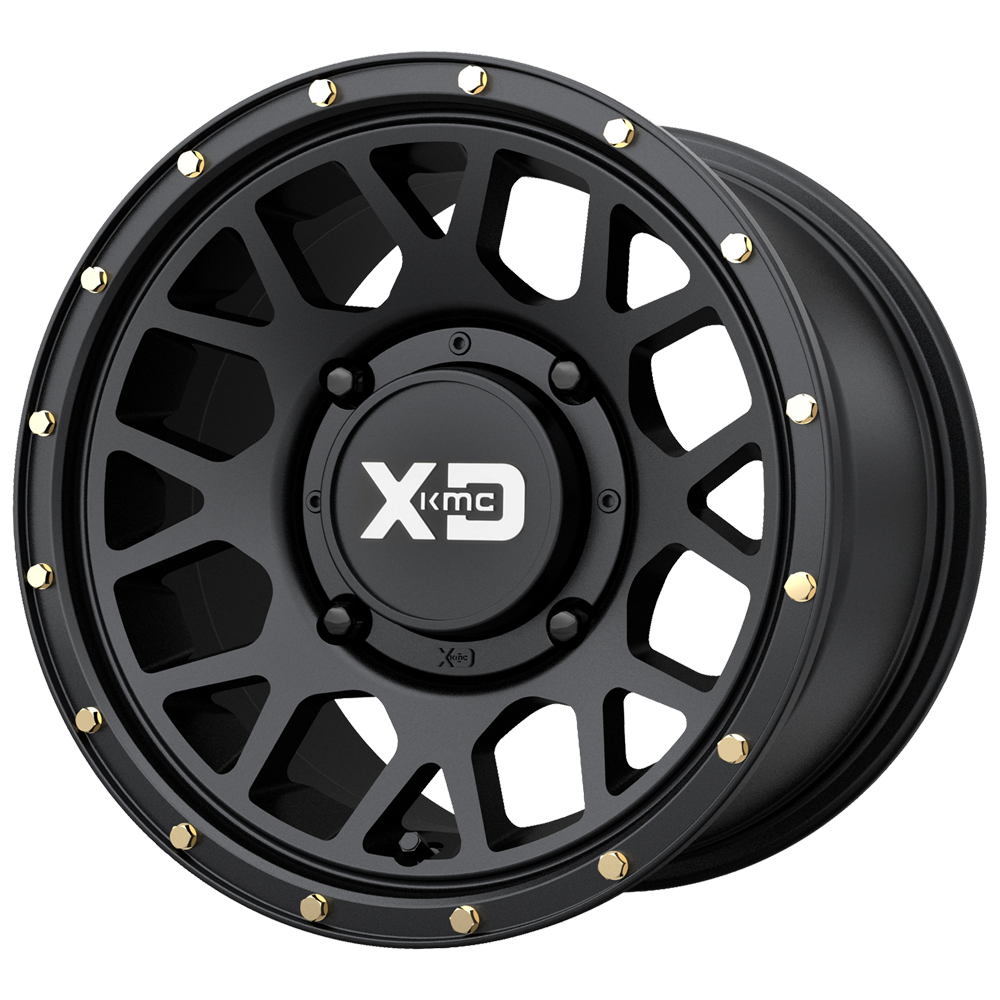 XD Series Wheels XS135 Grenade Utv Satin Black