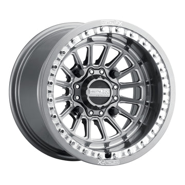 Metal FX Wheels Delta Beadlock Gunmetal Contrast Cut