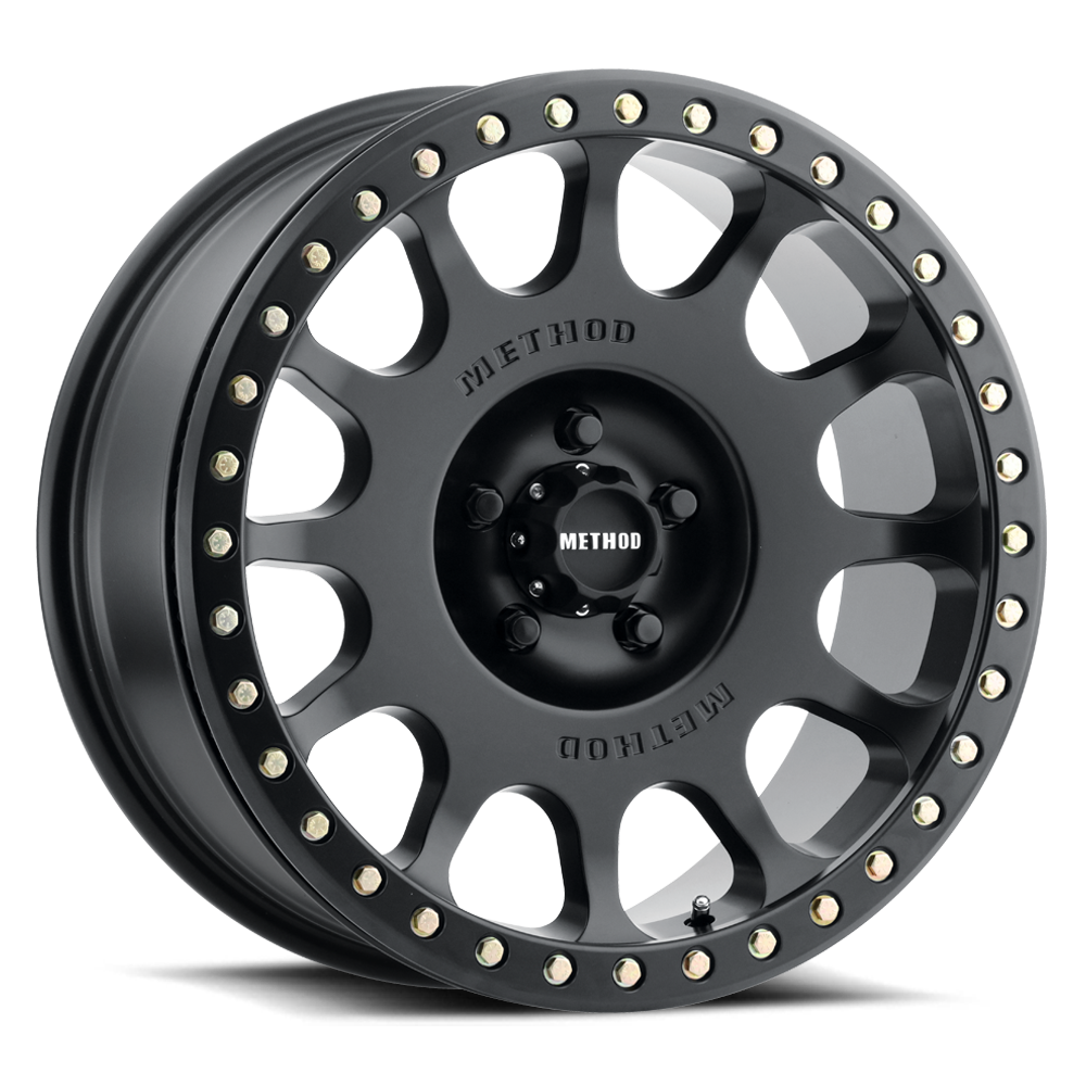 Method Race Wheels MR105 Beadlock Matte Black 5 lug