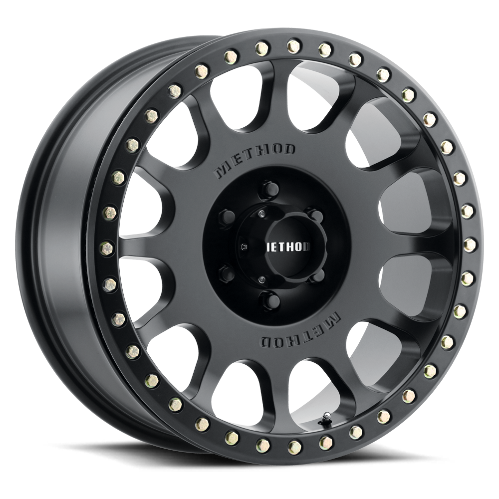 Method Race Wheels MR105 Beadlock Matte Black 6 lug