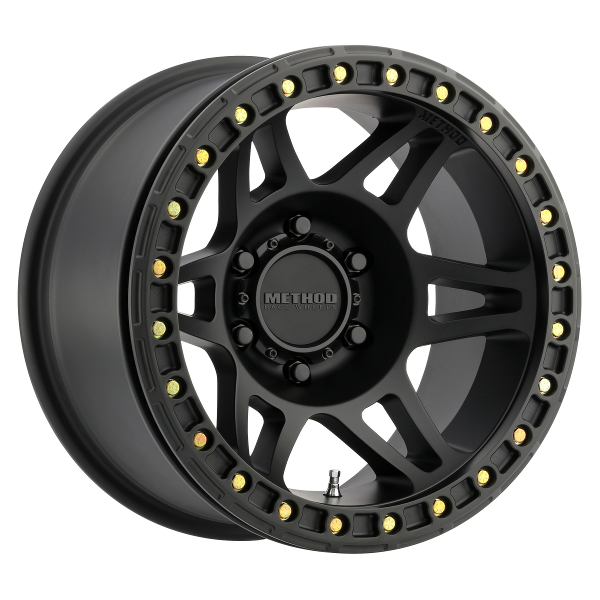 Method Race Wheels MR106 Beadlock Matte Black 6 lug