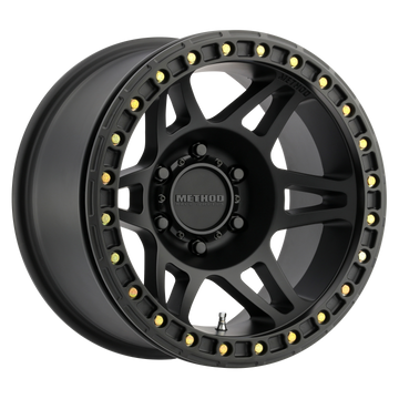 Method Race Wheels MR106 Beadlock Matte Black 6 lug