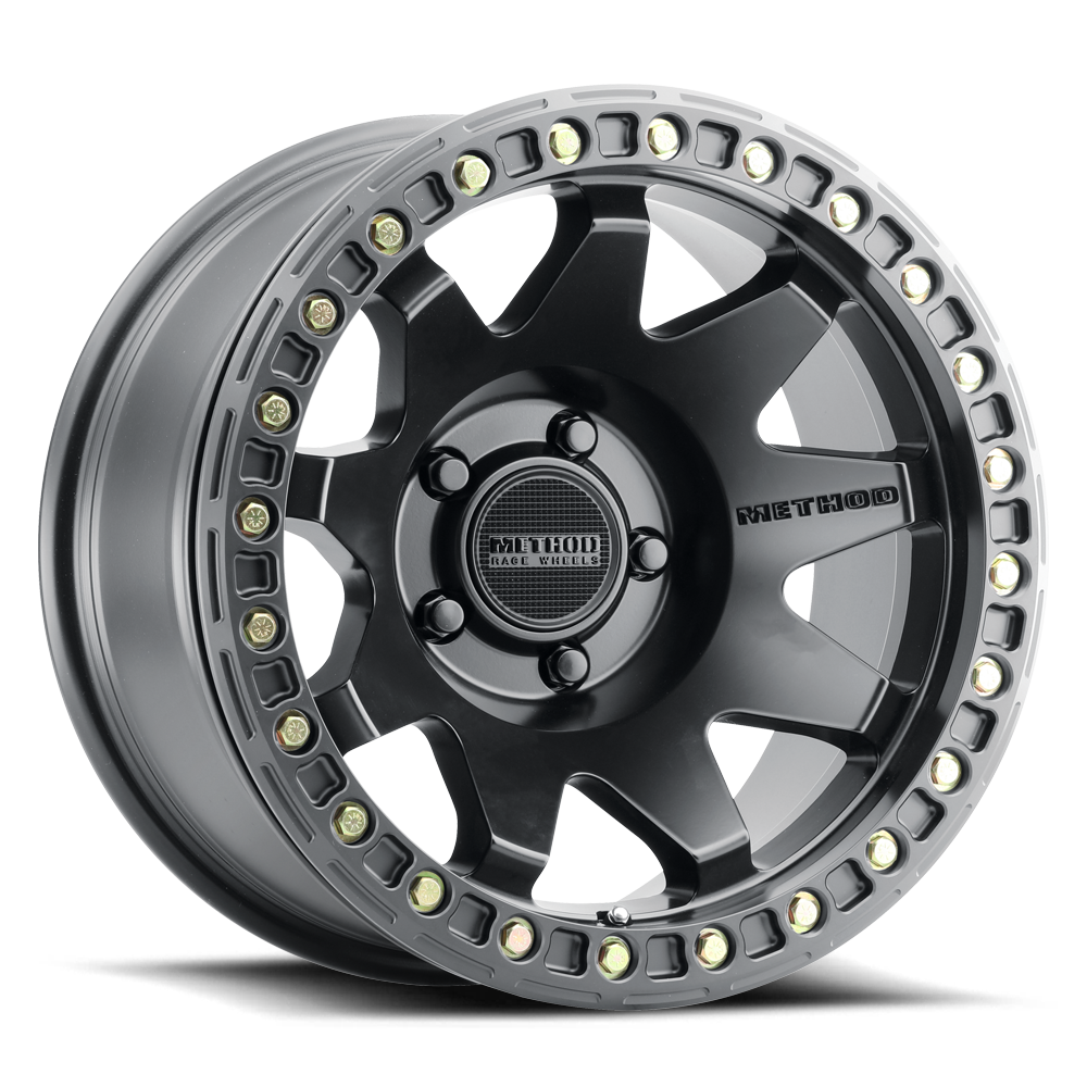 Method Race Wheels MR108 Matte Black 5 lug