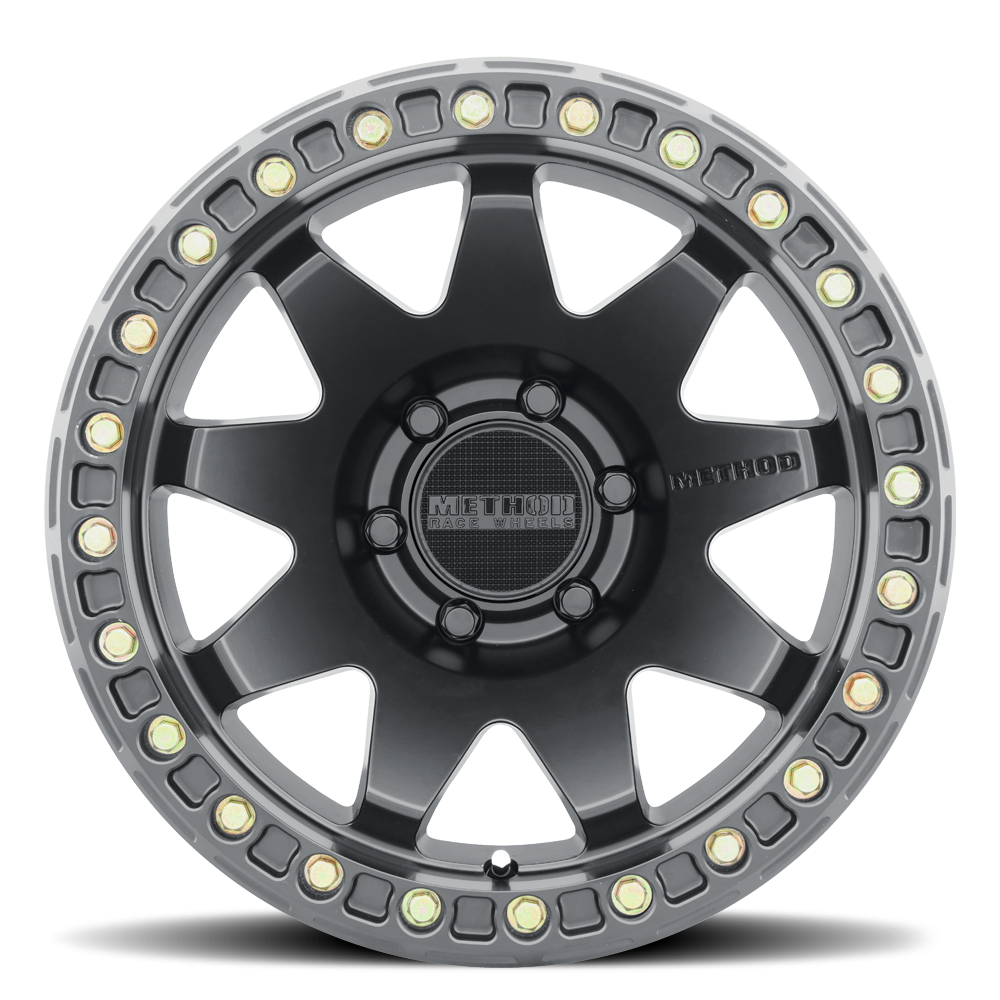 Method Race Wheels MR108 Matte Black 6 lug