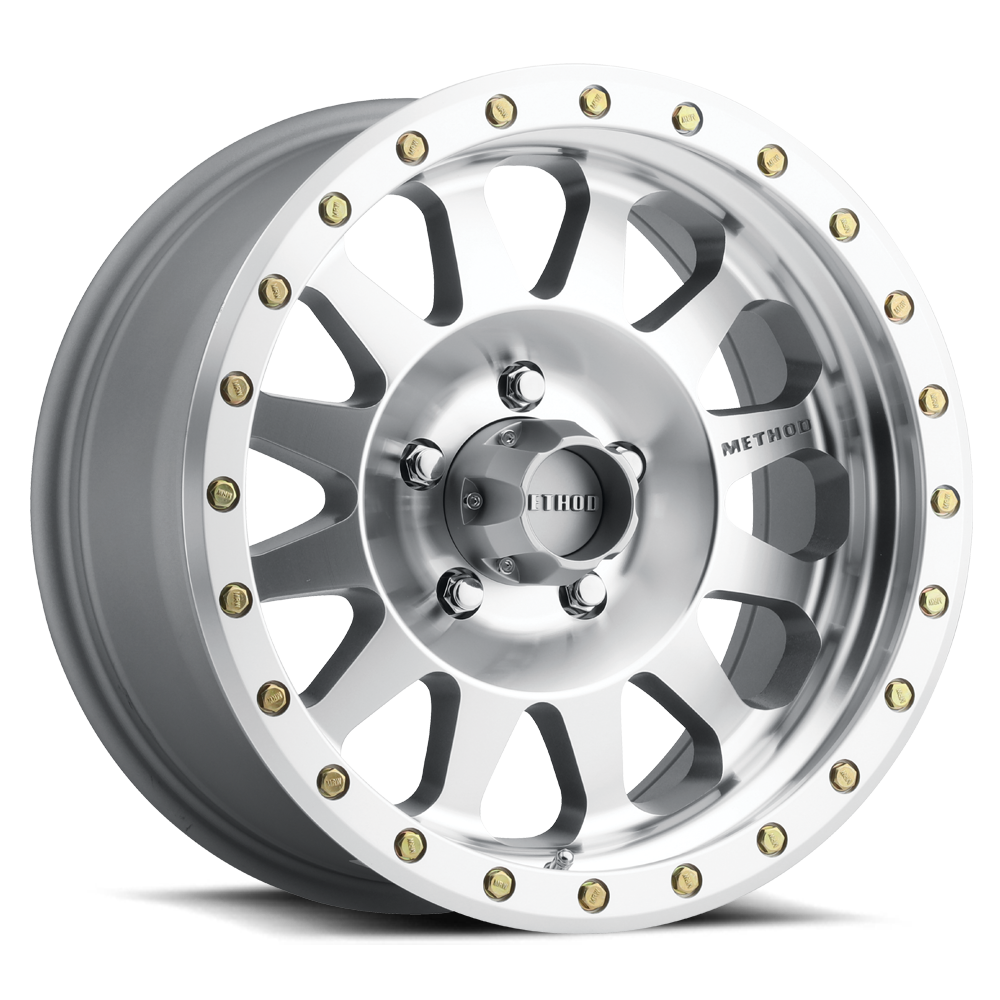 Method Race Wheels MR304 Double Standard Machined Clear Coat 5 lug