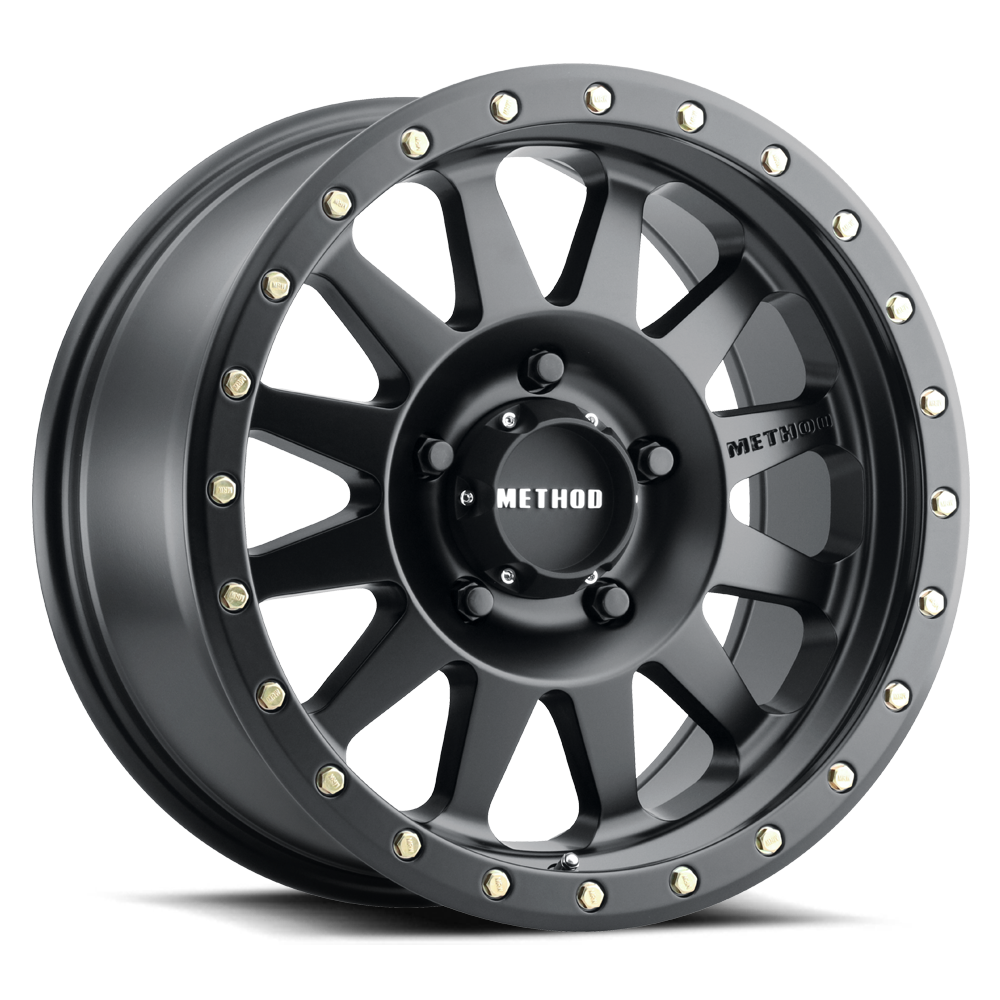 Method Race Wheels MR304 Double Standard Matte Black 5 lug
