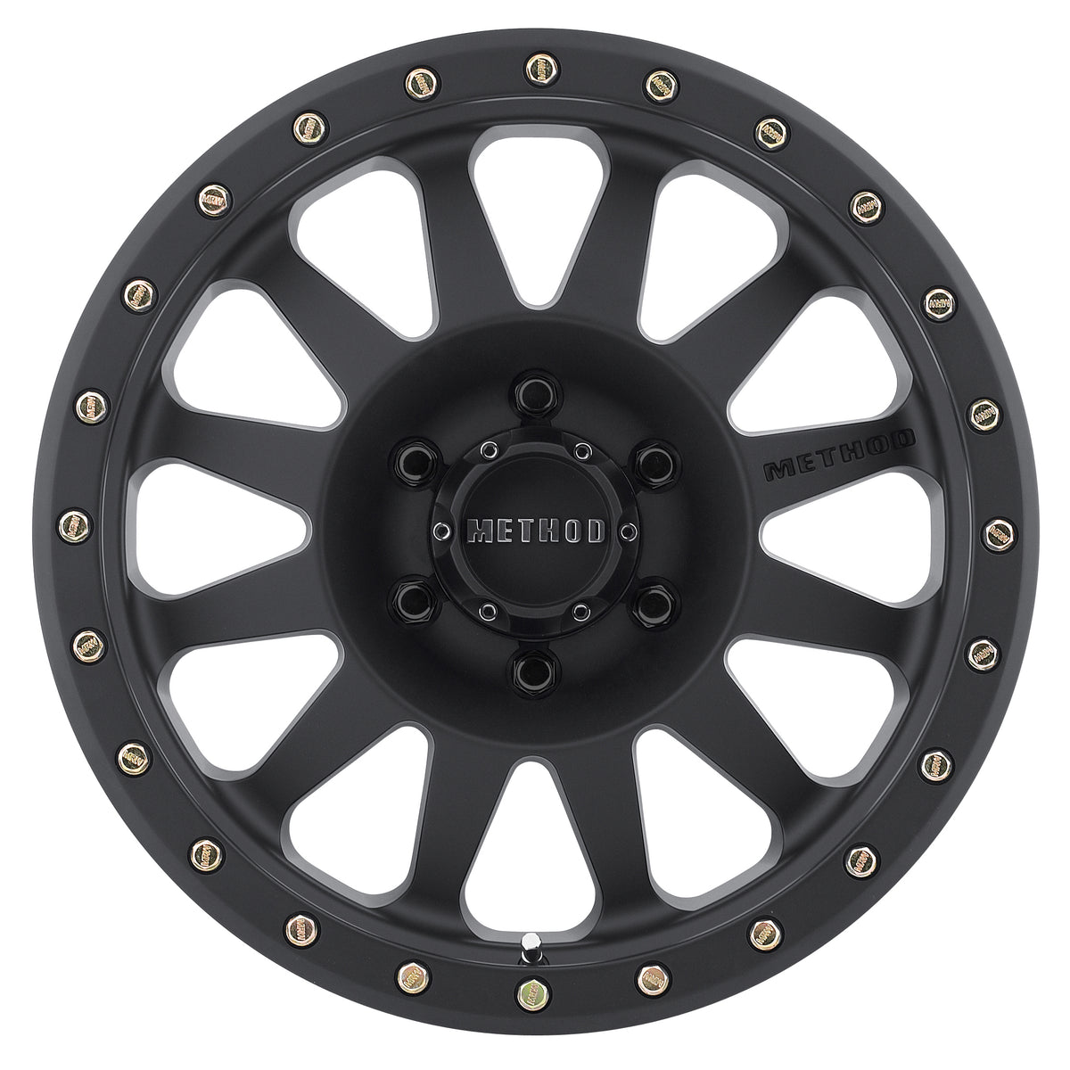 Method Race Wheels MR304 Double Standard Matte Black 6 lug