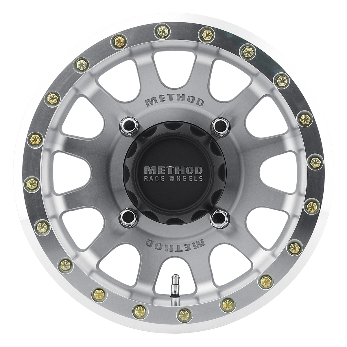 Method Race Wheels MR401 UTV Beadlock Machined Raw 4 lug