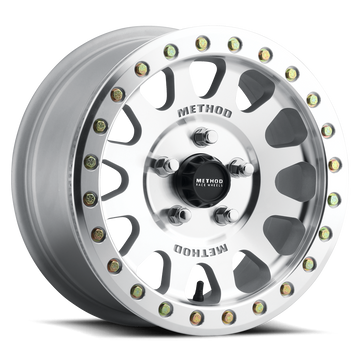 Method Race Wheels MR401 UTV Beadlock Machined Raw 5 lug
