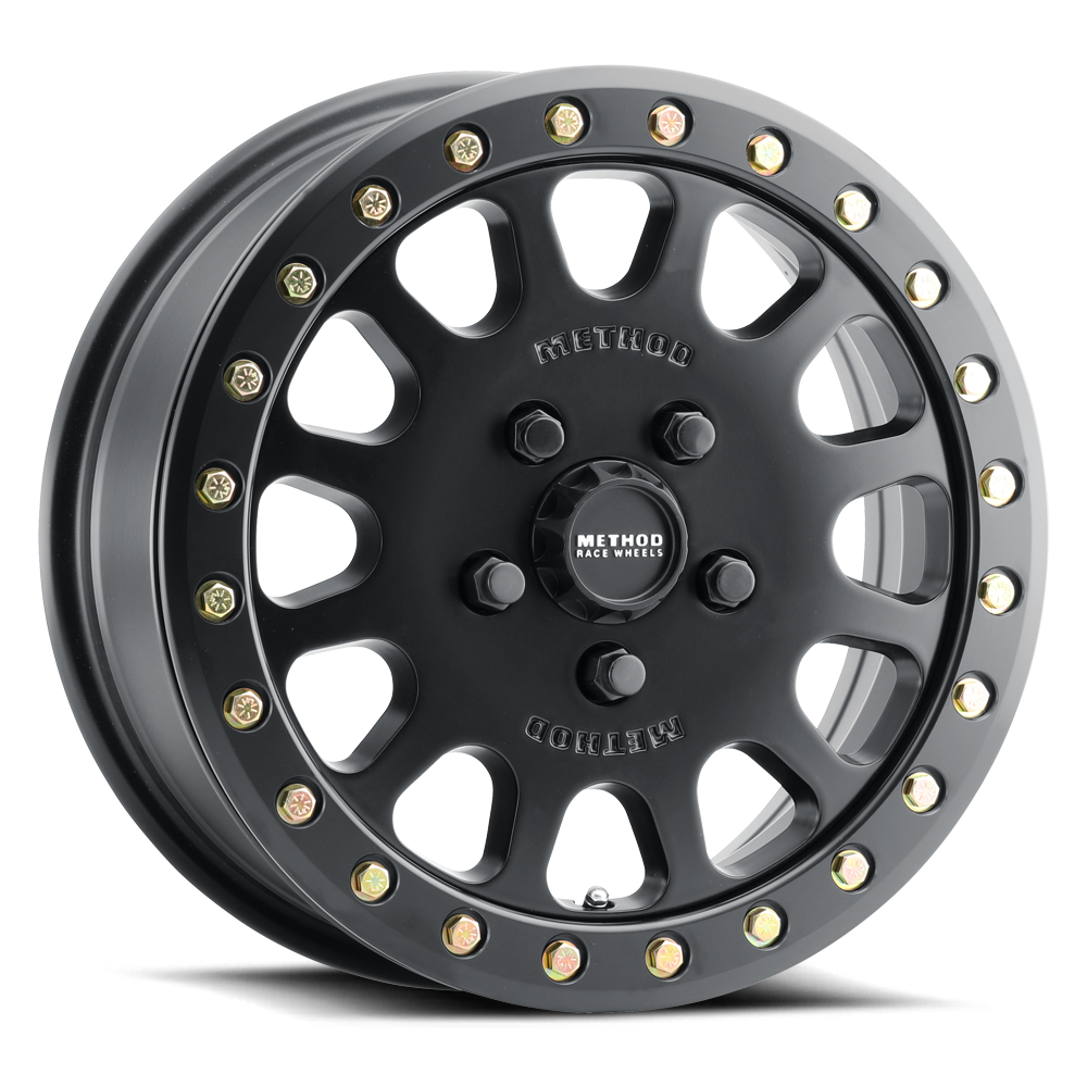 Method Race Wheels MR401 UTV Beadlock Matte Black 5 lug