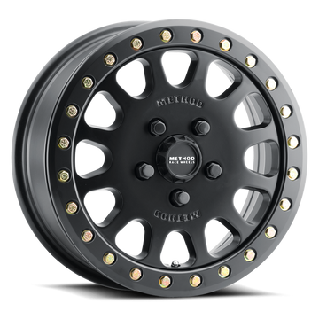 Method Race Wheels MR401 UTV Beadlock Matte Black 5 lug