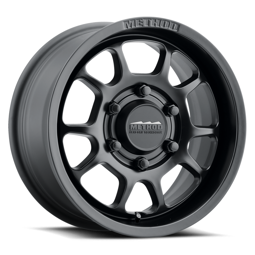 Method Race Wheels MR409 Bead Grip Matte Black 6 lug