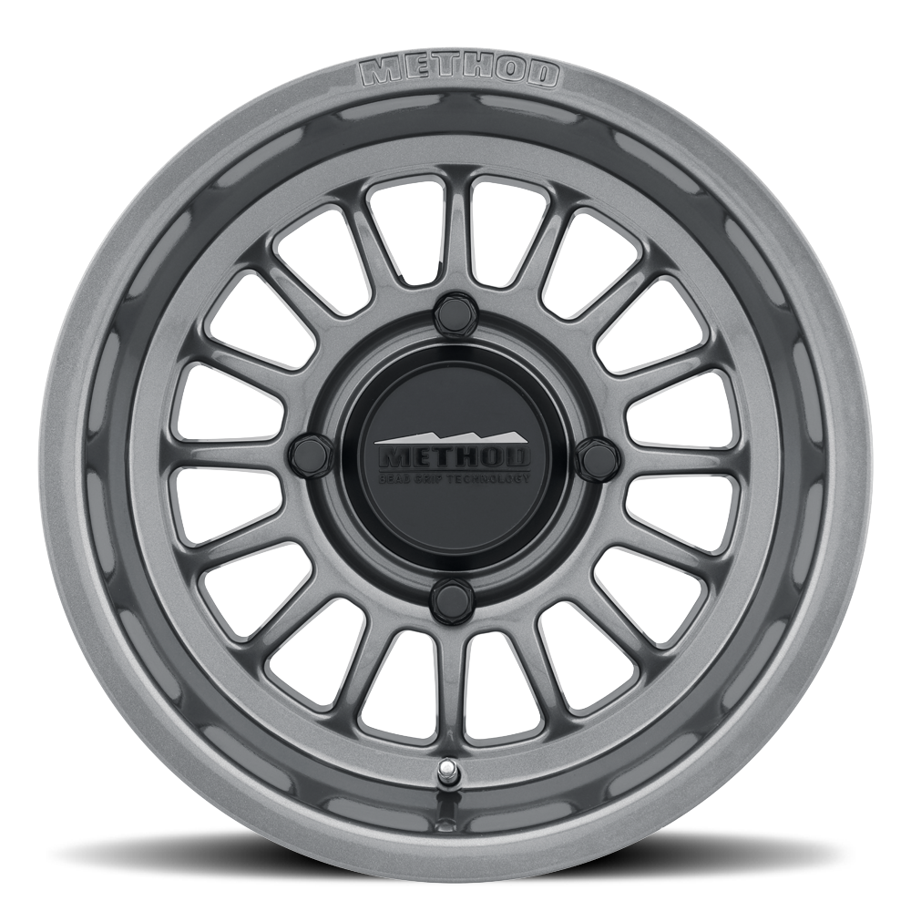 Method Race Wheels MR411 Bead Grip Gloss Titanium 4 lug