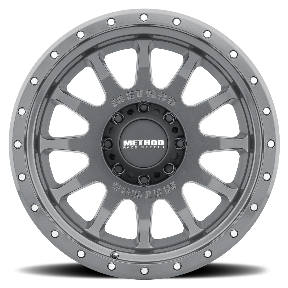Method Race Wheels MR605 NV Gloss Titanium 8 lug