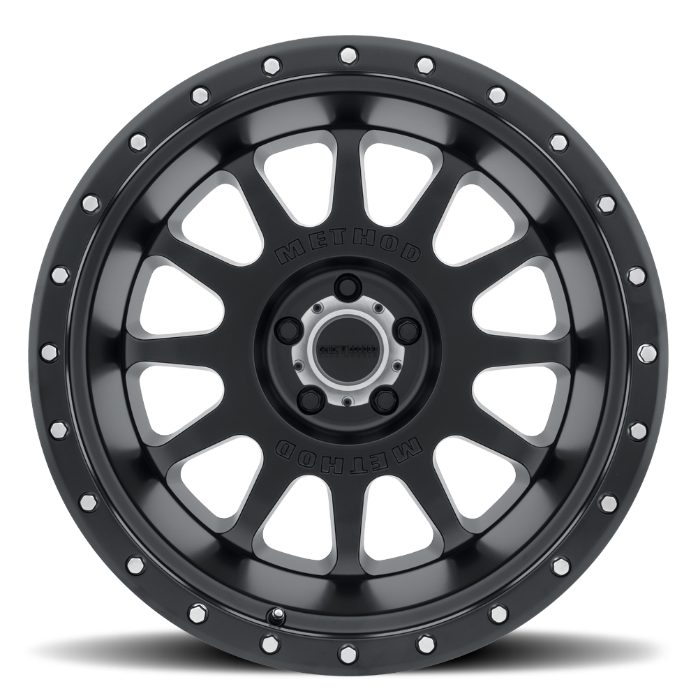 Method Race Wheels MR605 NV Matte Black 5 lug