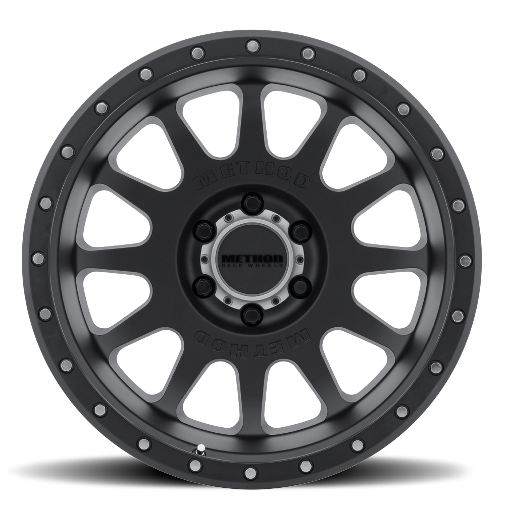 Method Race Wheels MR605 NV Matte Black 6 lug