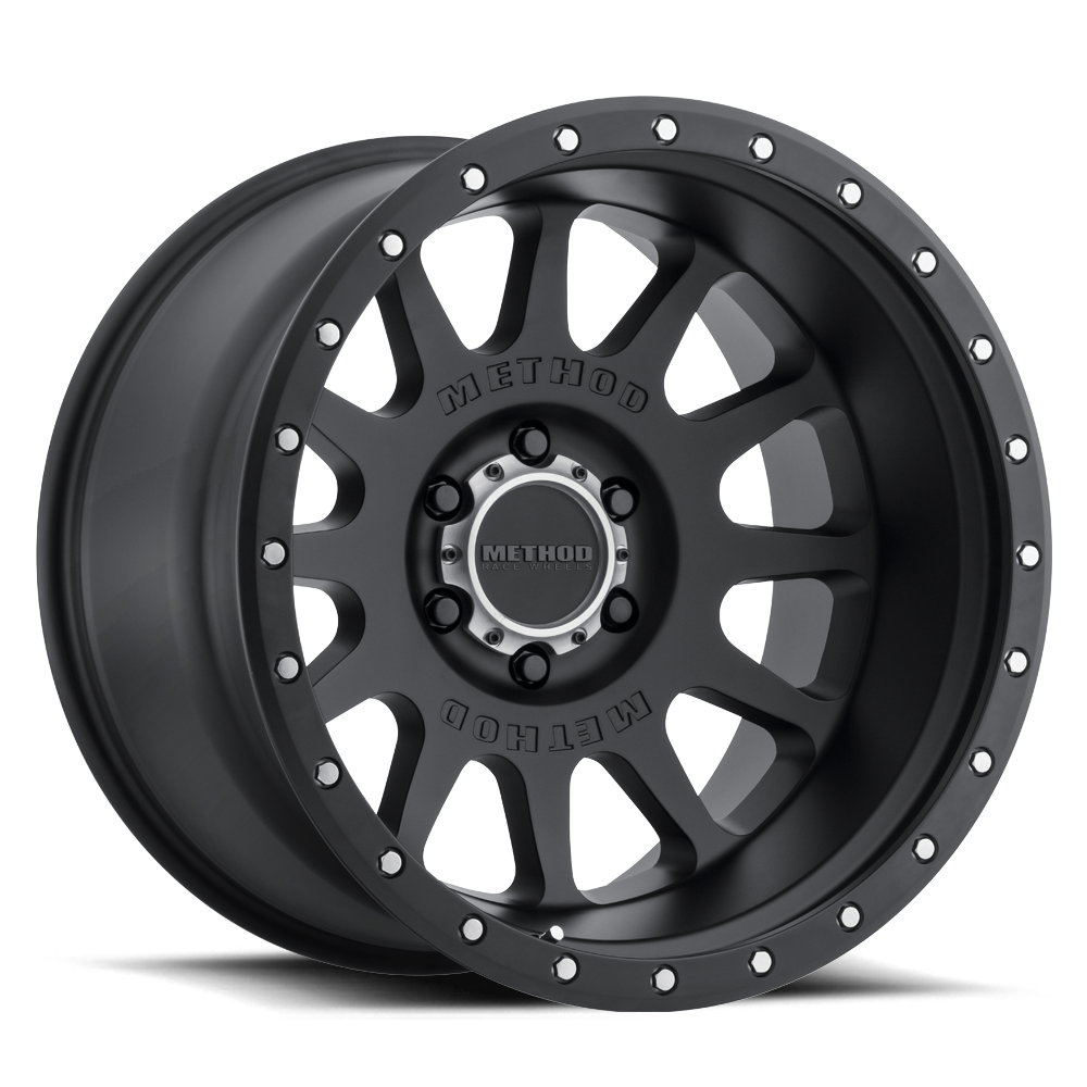 Method Race Wheels MR605 NV Matte Black 6 lug