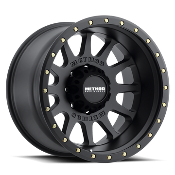 Method Race Wheels MR605 NV Matte Black 8 lug