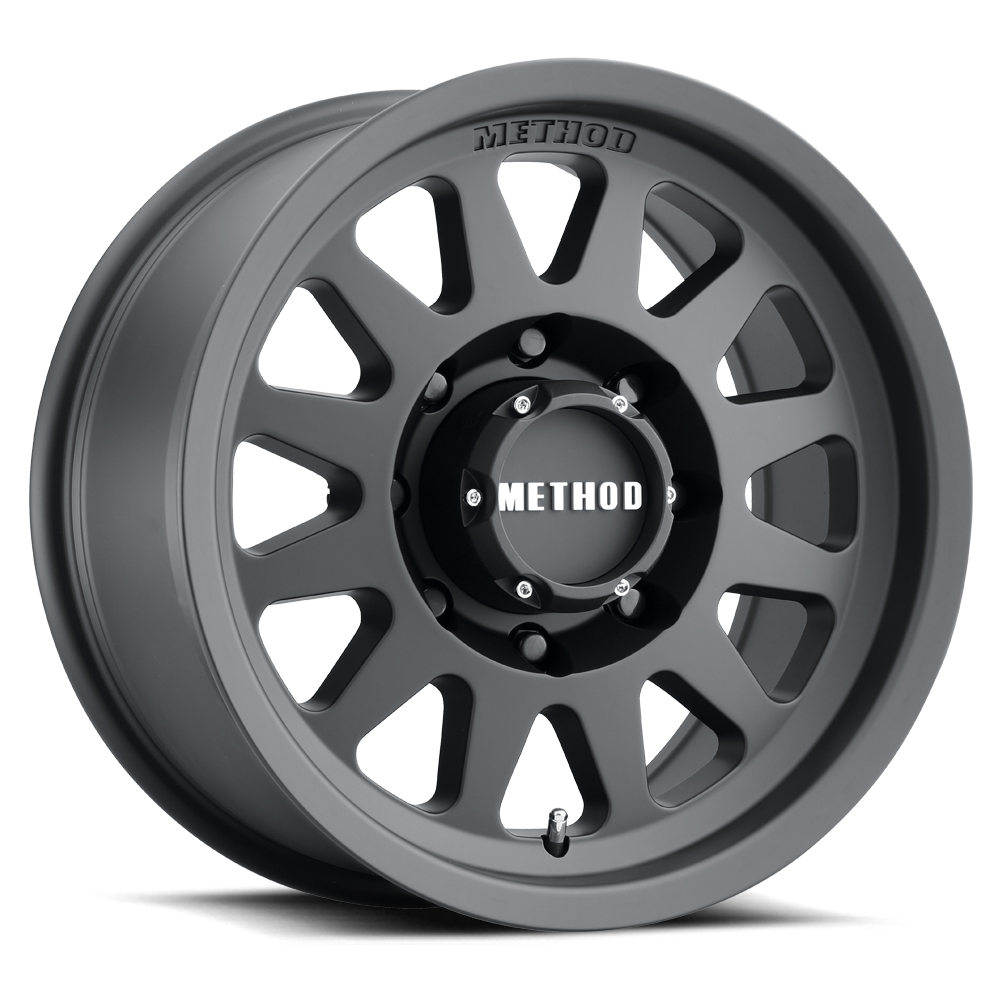 Method Race Wheels MR704 Bead Grip Matte Black 8 lug