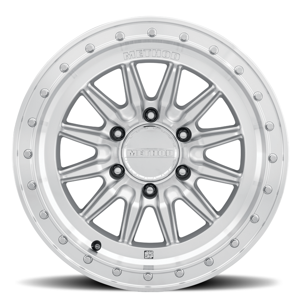 Method Race Wheels MR711 HD Bead Grip Machined Clear Coat 6 lug