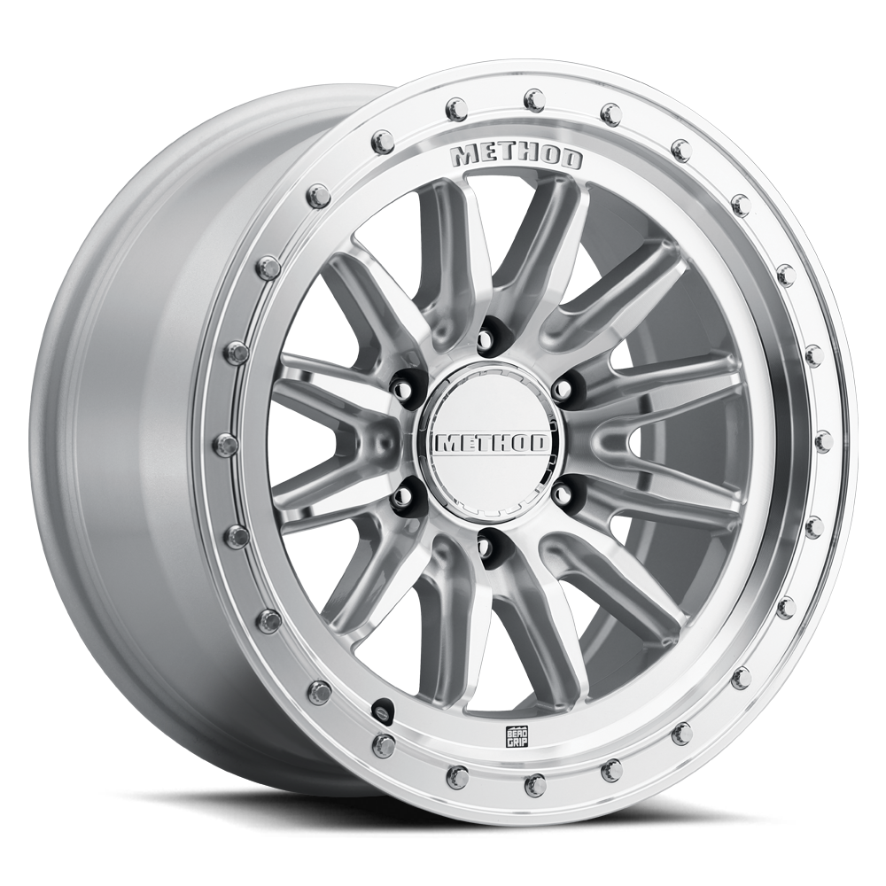 Method Race Wheels MR711 HD Bead Grip Machined Clear Coat 6 lug