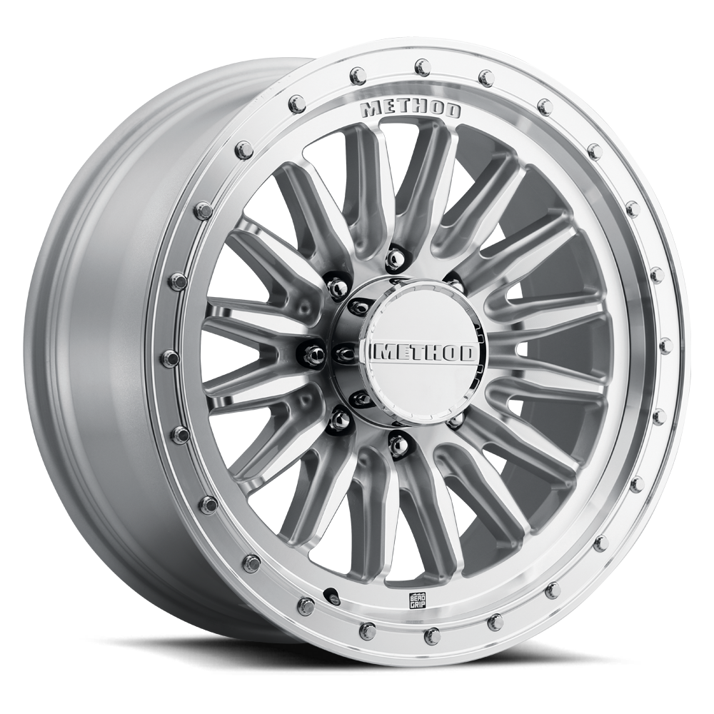 Method Race Wheels MR711 HD Bead Grip Machined Clear Coat 8 lug