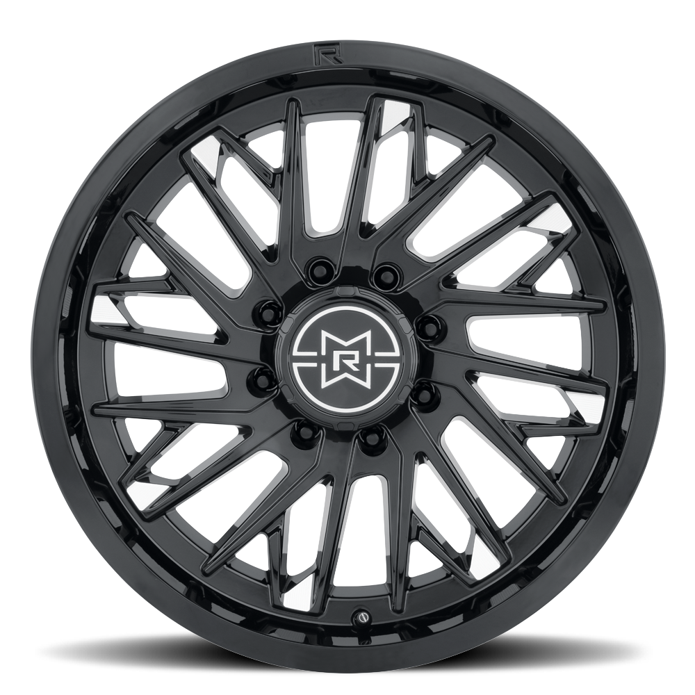 Method Race Wheels MR801 Gloss Black Milled 8 lug