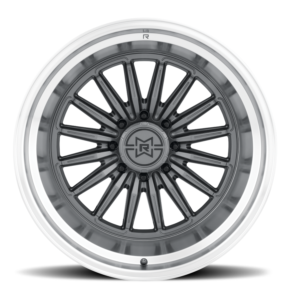 Method Race Wheels MR803 Gloss Titanium with Machined Lip 8 lug