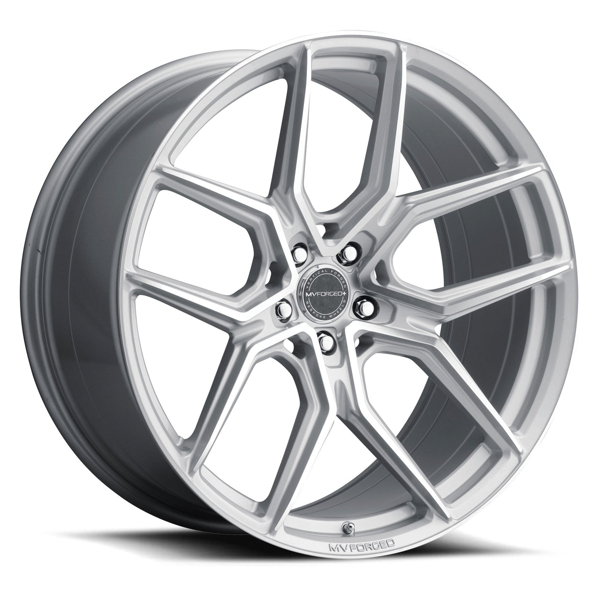 MV Forged Wheels MVF5 Diamond Silver