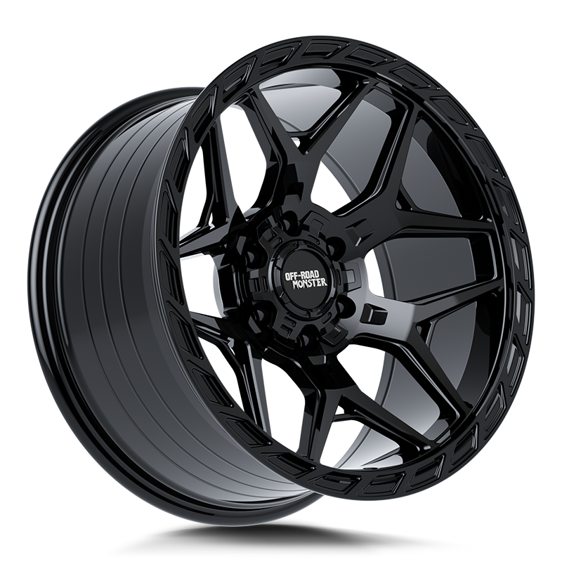 Off-Road Monster Wheels MF40 Flat Black - Wheels Outlet