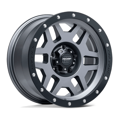 Pro Comp Wheels PA41 Phaser Matte Graphite with Black Lip