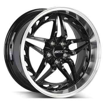 Shift Wheels HF37 Injector Black Polished Lip - Wheels Outlet
