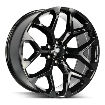 Strada OE Replica Wheels R176 Snowflake Gloss Black - Wheels Outlet
