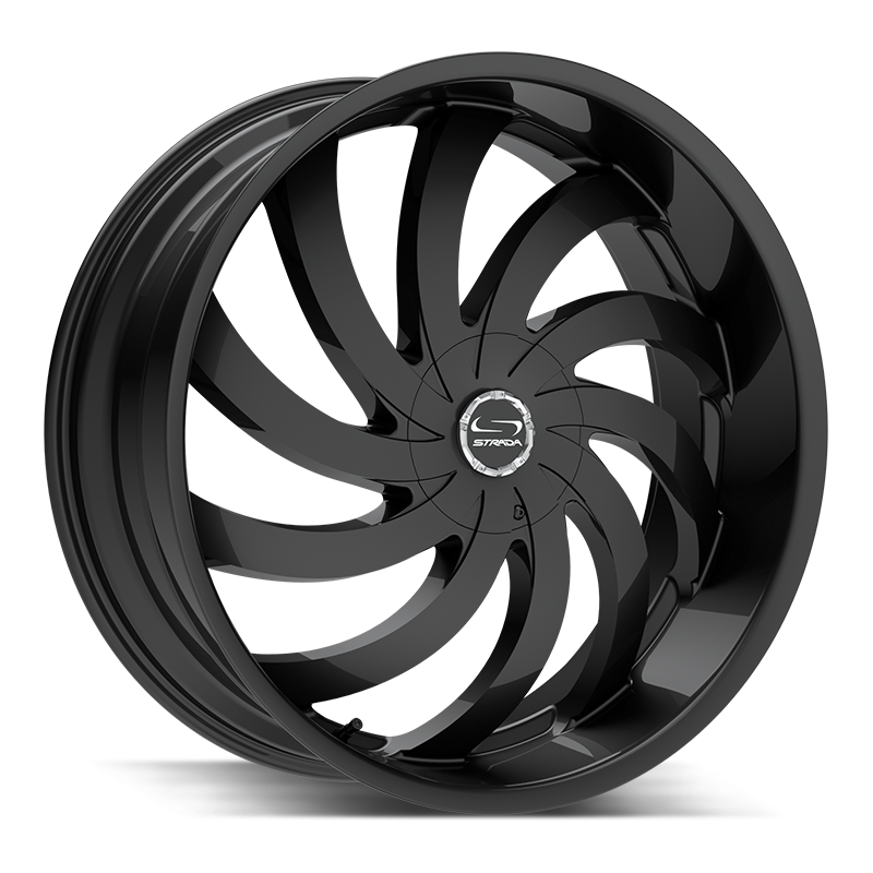 Strada Wheels G04 Flame Gloss Black - Wheels Outlet