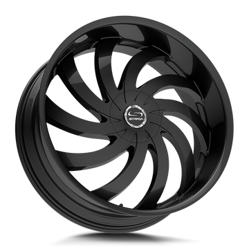 Strada Wheels G04 Flame Gloss Black - Wheels Outlet
