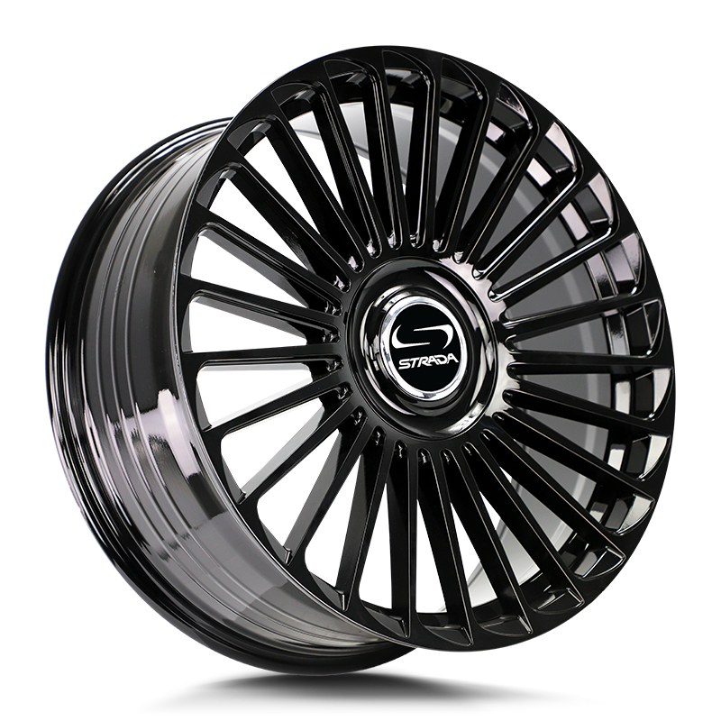 Strada Wheels SF68 Martello Gloss Black - Wheels Outlet