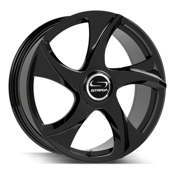 Strada Wheels SF69 Vino Gloss Black - Wheels Outlet