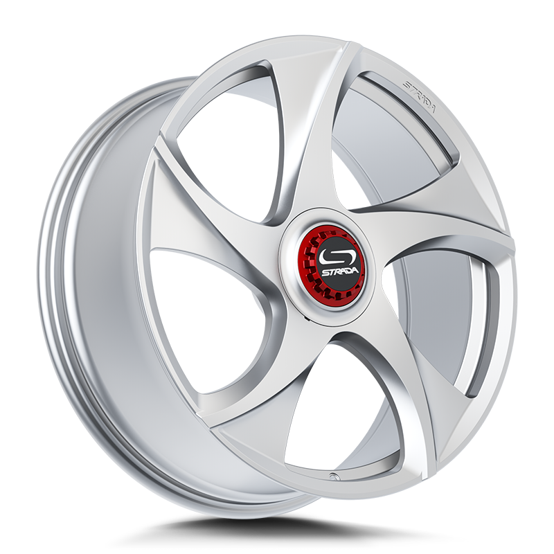 Strada Wheels SF69 Vino Platinum Silver - Wheels Outlet