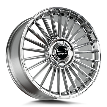 Strada Wheels SF71 Spaghetti Chrome - Wheels Outlet