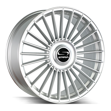 Strada Wheels SF71 Spaghetti Silver - Wheels Outlet
