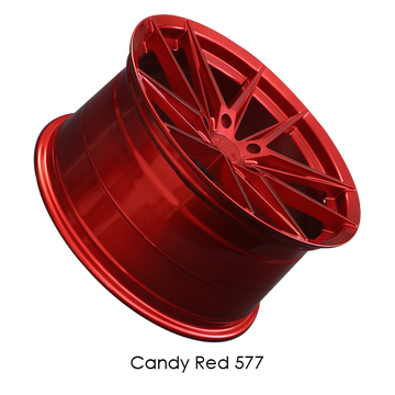 XXR Wheels 577 Candy Red side view
