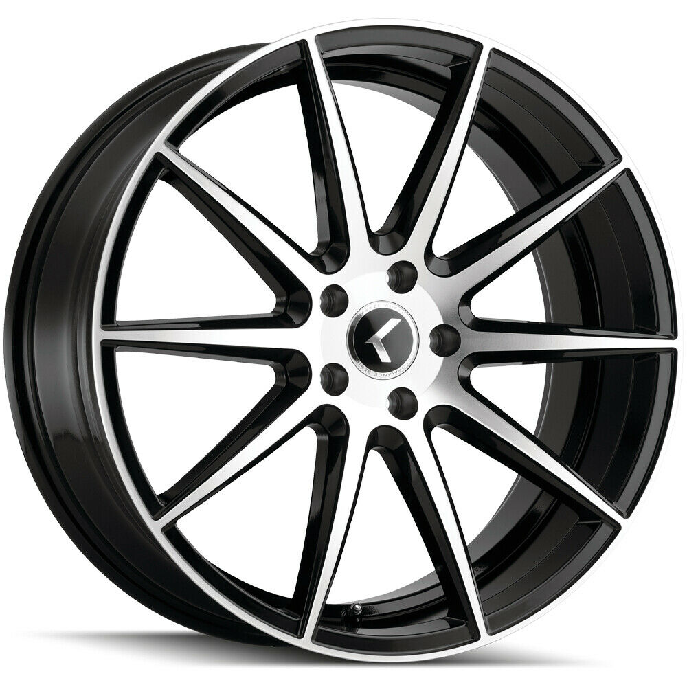 Kraze Wheels KR194 Cosmos Black Machined