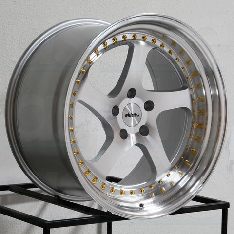 新品 AVID-1 Whistler SK5 タイプ 風 16 8J＋25 4H Whistler Wheels SK5 Machined Silver– Wheels Outlet