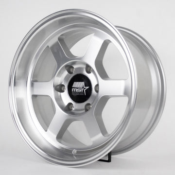 MST Wheels Time Attack Truck Silver Machined