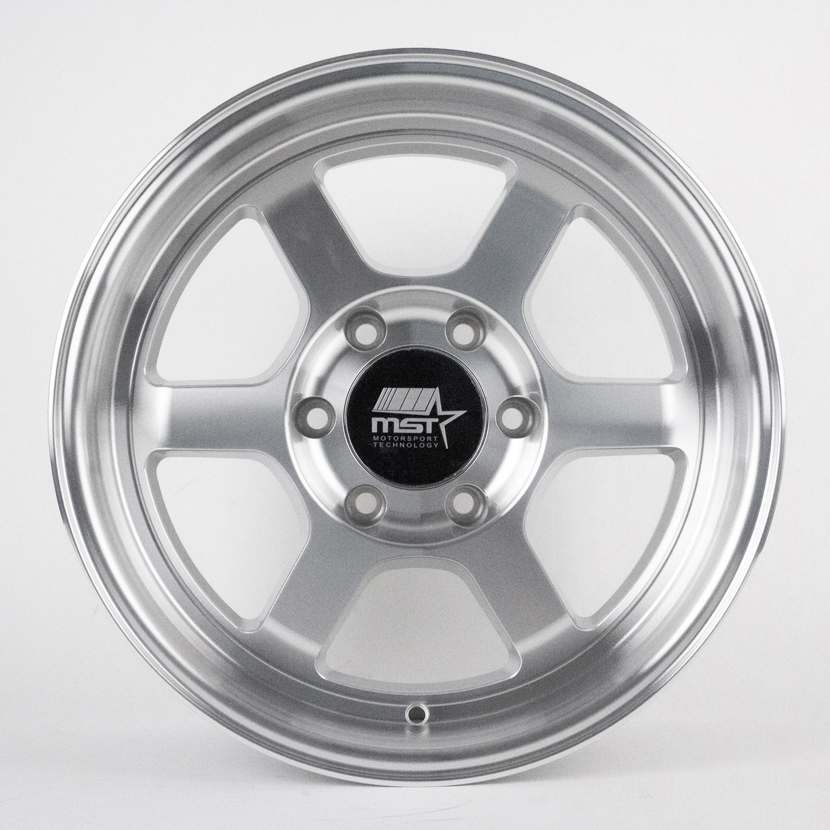 MST Wheels Time Attack Truck Silver Machined