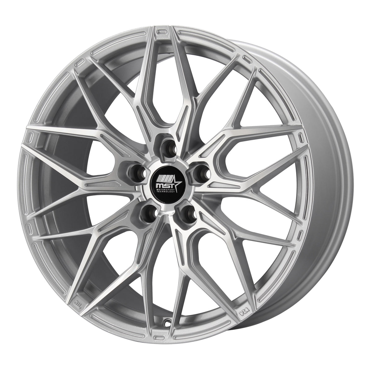 MST Wheels MT02 Silver Machined