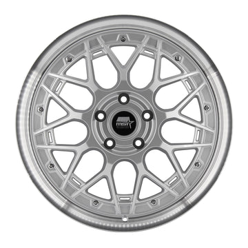 MST Wheels MT03 Silver Machined Lip