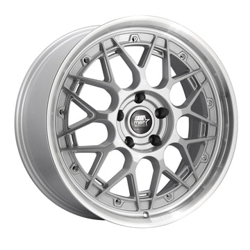 MST Wheels MT03 Silver Machined Lip