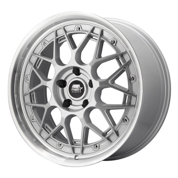 MST Wheels MT03 Silver Machined Lip